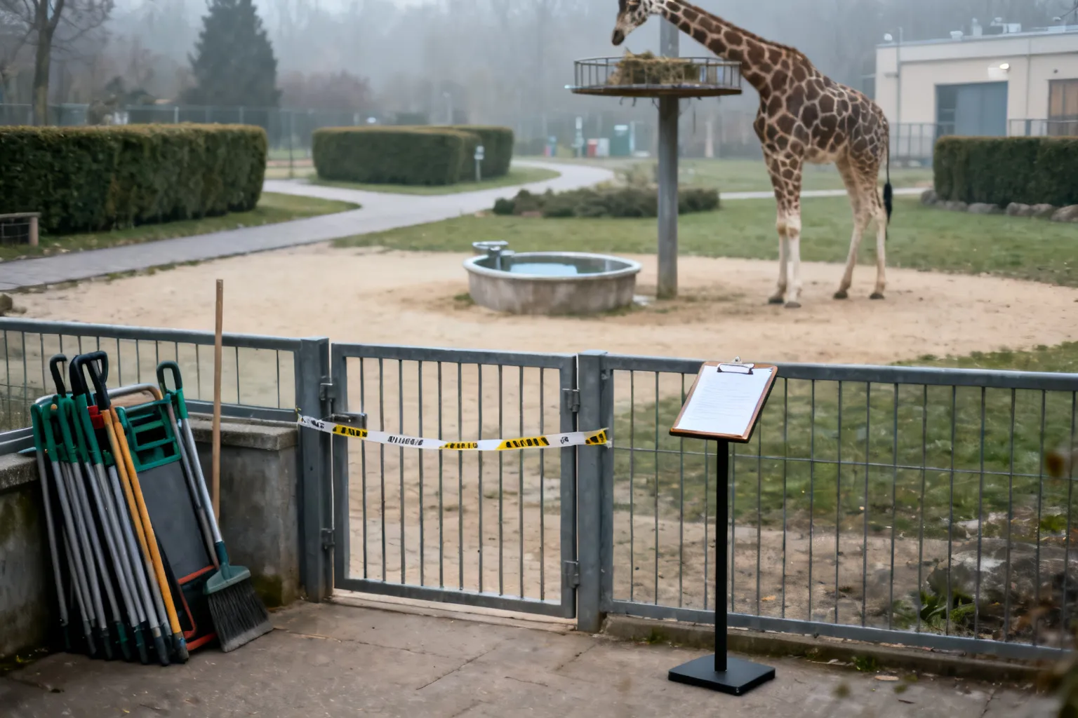 Śmierć żyrafy Denar w Kraków ZOO — trwają badania przyczyny