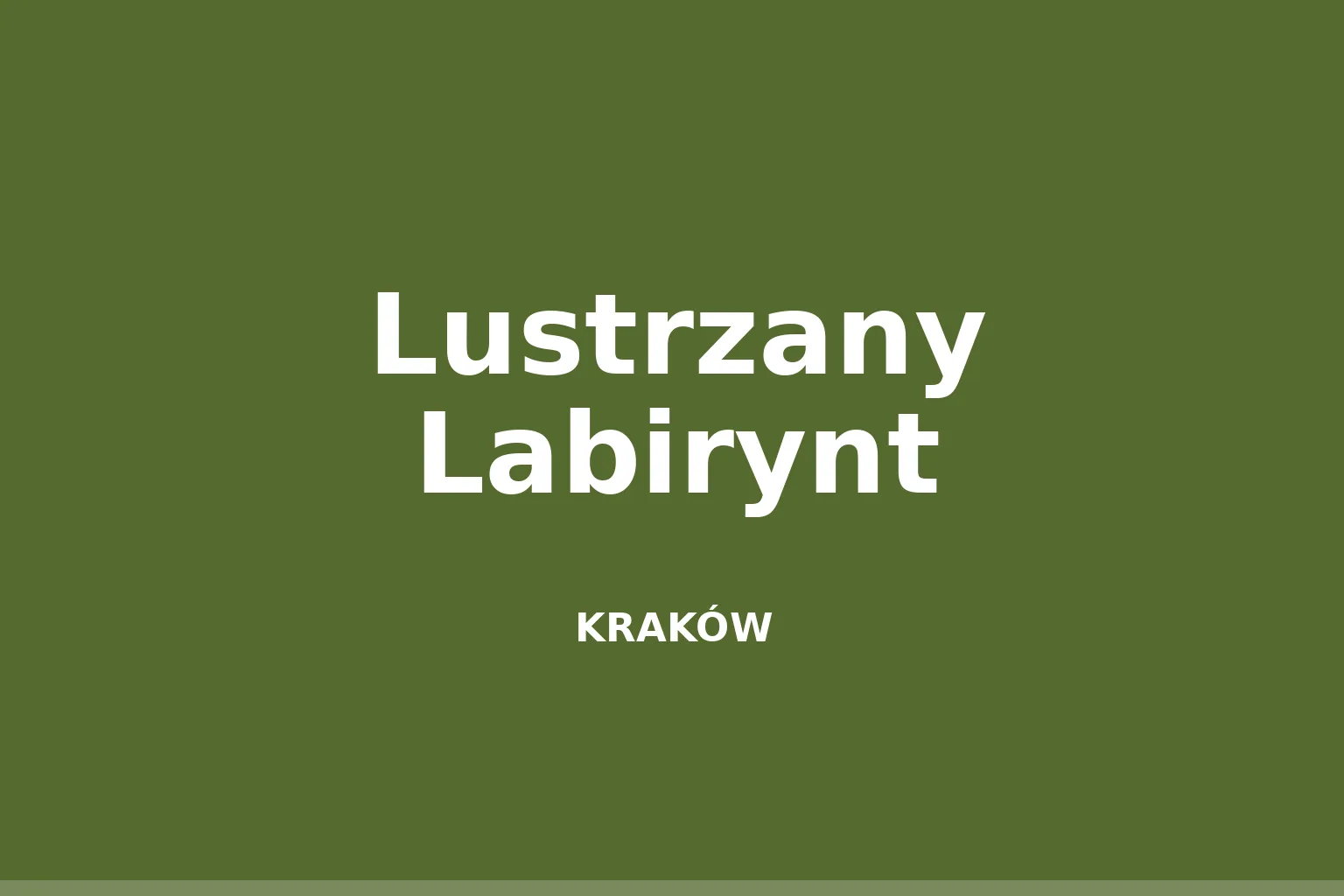 Lustrzany Labirynt