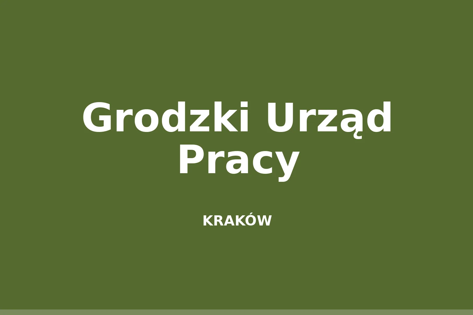 Grodzki Urząd Pracy