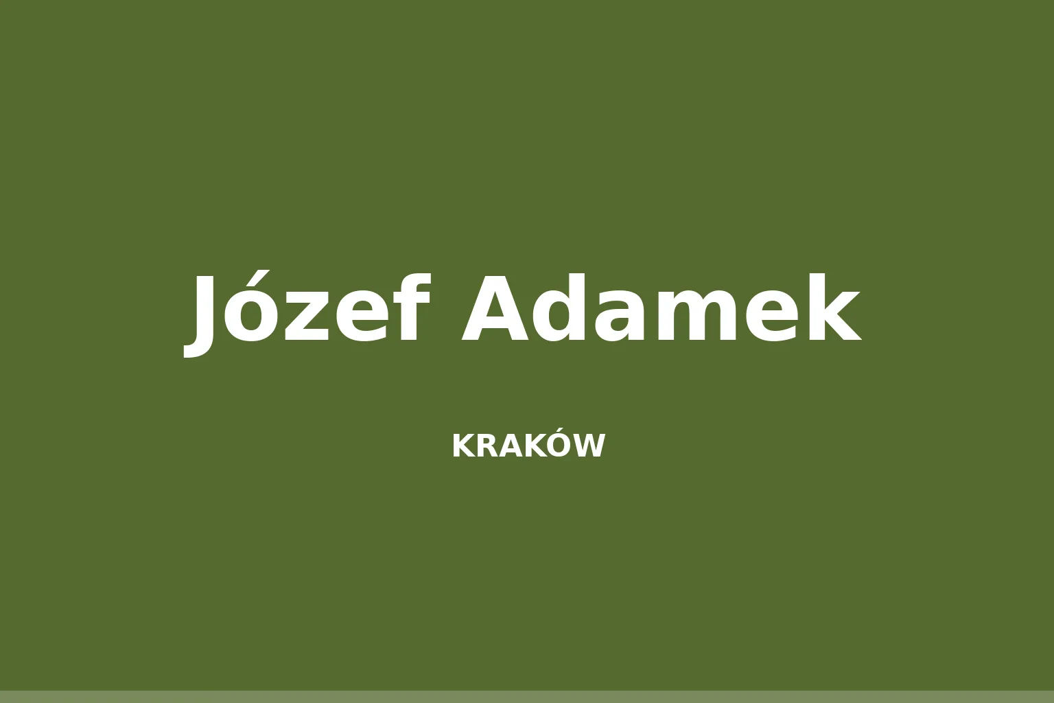 Józef Adamek (piłkarz)